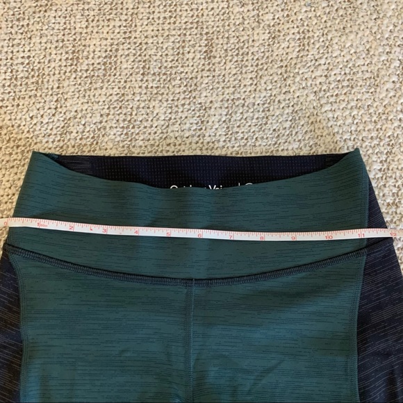 Outdoor Voices Ankle Leggings Emerald Green, White, Black - Picture 9 of 10